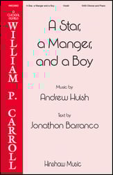 A Star, a Manger, and a Boy SAB choral sheet music cover